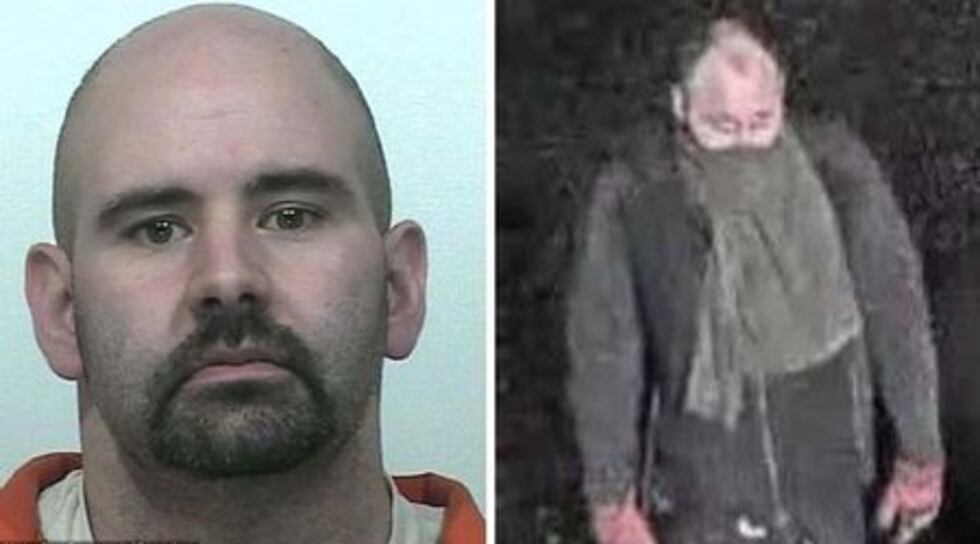 Photos provided by federal investigators shows suspect Matthew Greenwood.
