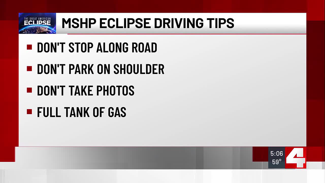 MoDOT, MSHP say road safety is key for April 8 eclipse - Vimarsana News