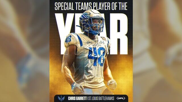 Battlehawks player named UFL Special Teams Player of the Year - Vimarsana News