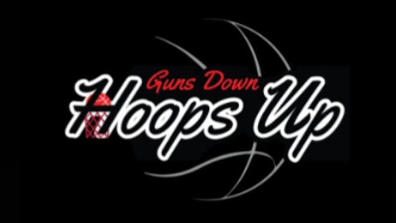 Guns Down, Hoops Up Logo