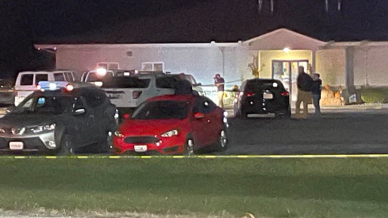 Two people were found dead after a shooting outside Milestone Academy Monday night.
