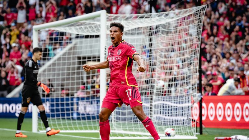 11 JUN 2023 - ST. LOUIS, MISSOURI- St. Louis CITY SC host the L.A. Galaxy during matchday 18...