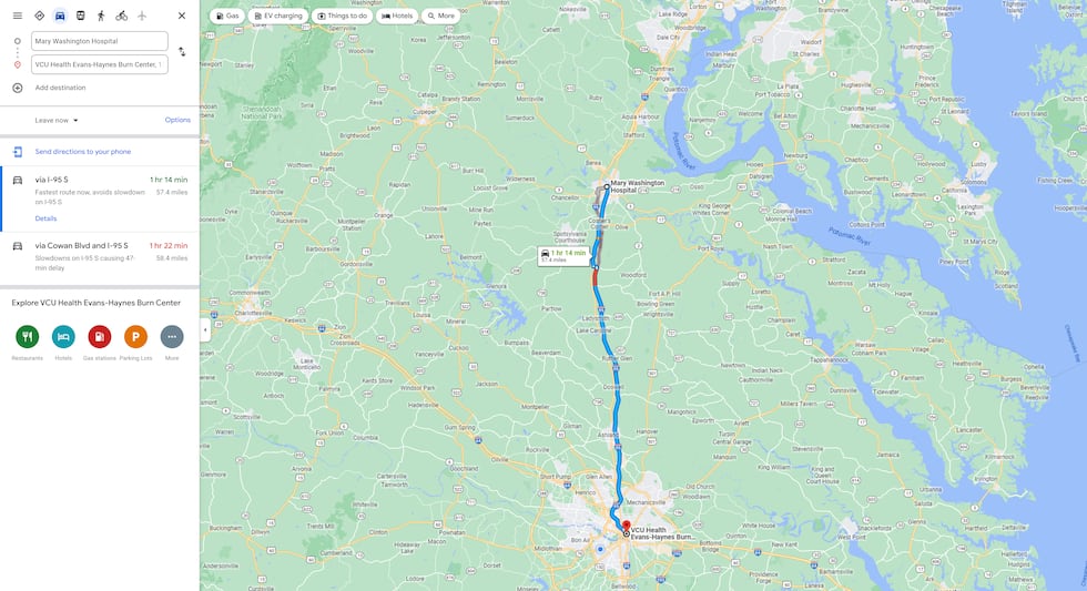 Maryanne and David Harring drove almost 60 miles to get their 18-month-old son to the closest...