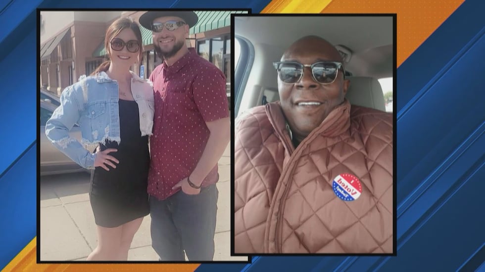 James Brooks(right) and Kaitlyn Anderson were killed in November of 2021 after a driver plowed...