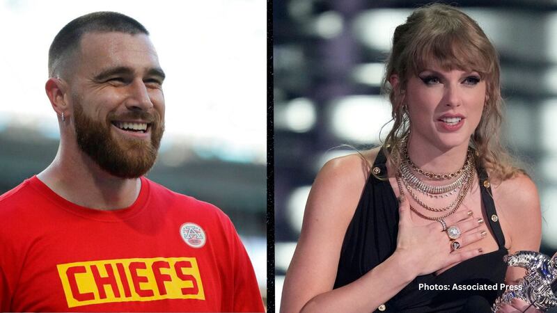 Jason Kelce confirms relationship rumors between brother Travis and Taylor Swift during a...