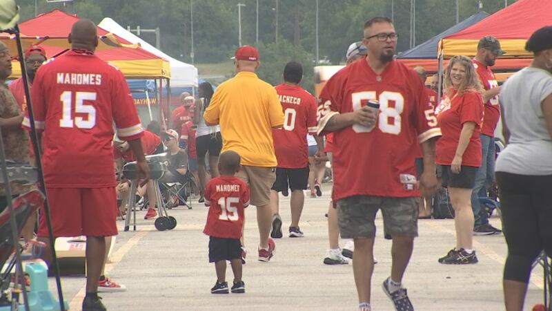 Chiefs fans returned to Arrowhead Stadium on Saturday for the team’s first and only home...