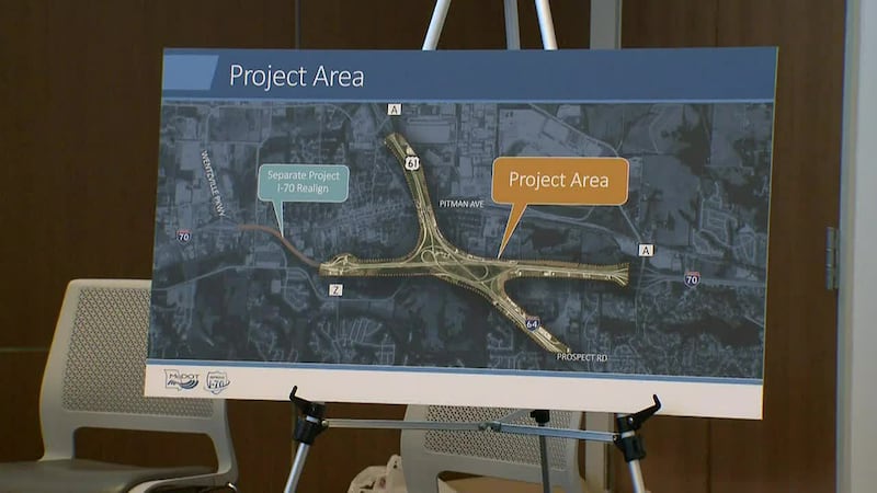 MoDOT proposes $122 million project to improve I-70/I-64 interchange in St. Charles County