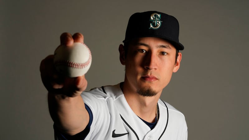 This is a 2023 photo of Riley O'Brien of the Seattle Mariners baseball team. This image...